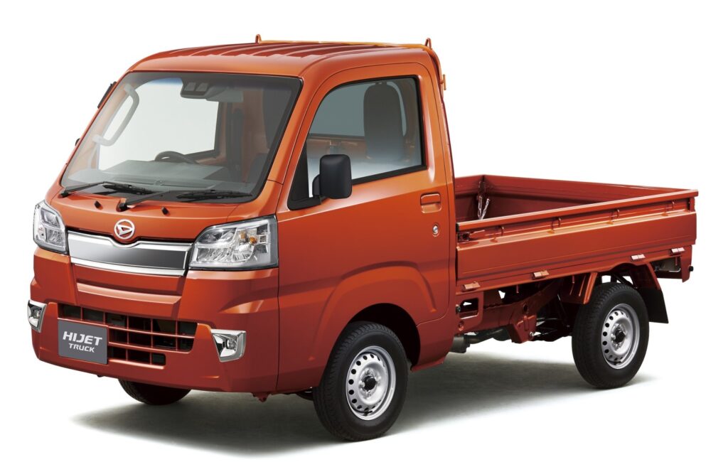 Daihatsu's kei truck "Hijet" (from the company's press release)