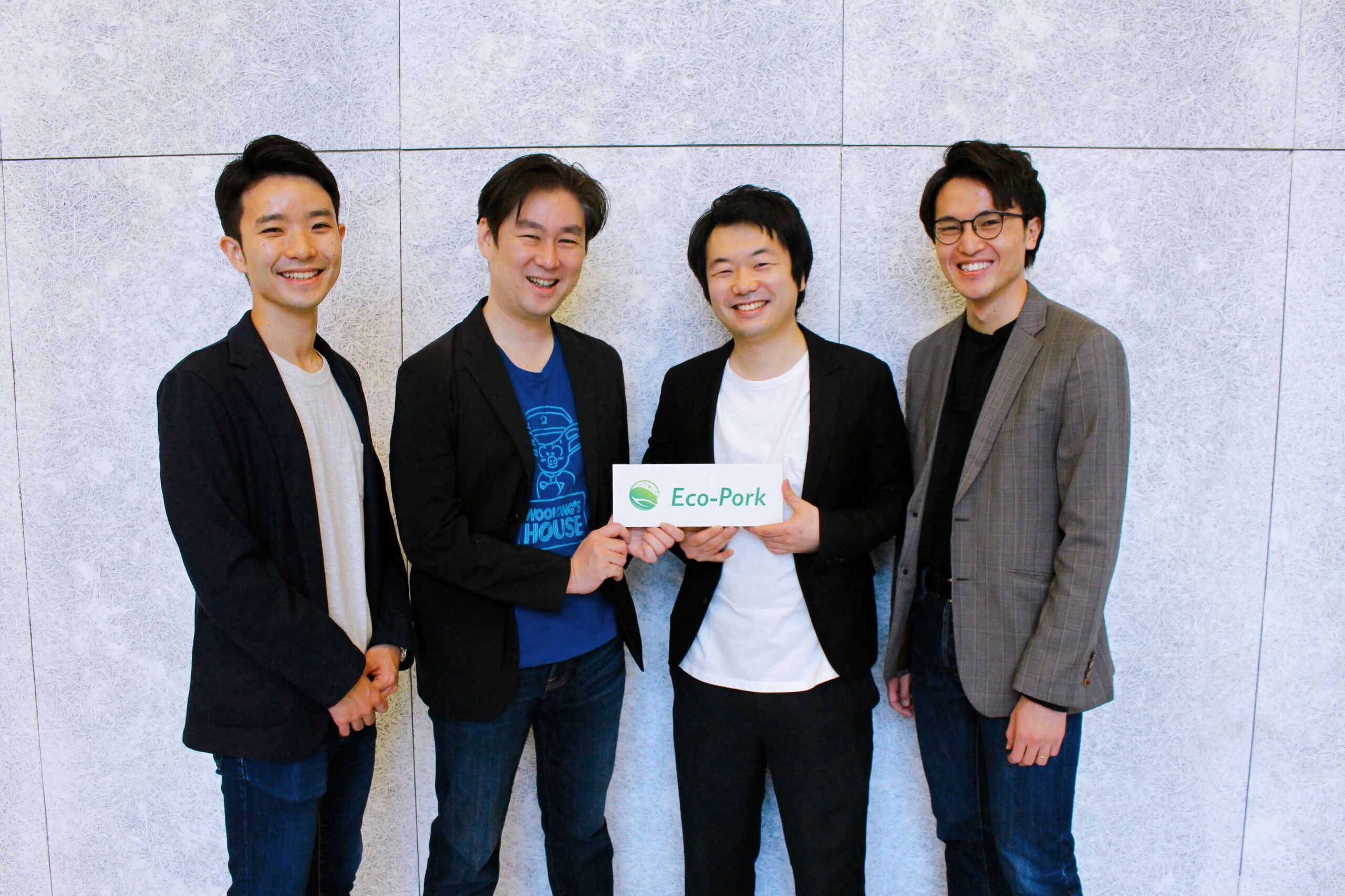 An article covering Eco-Prok's fundraising. Featured image showing the company's management team.