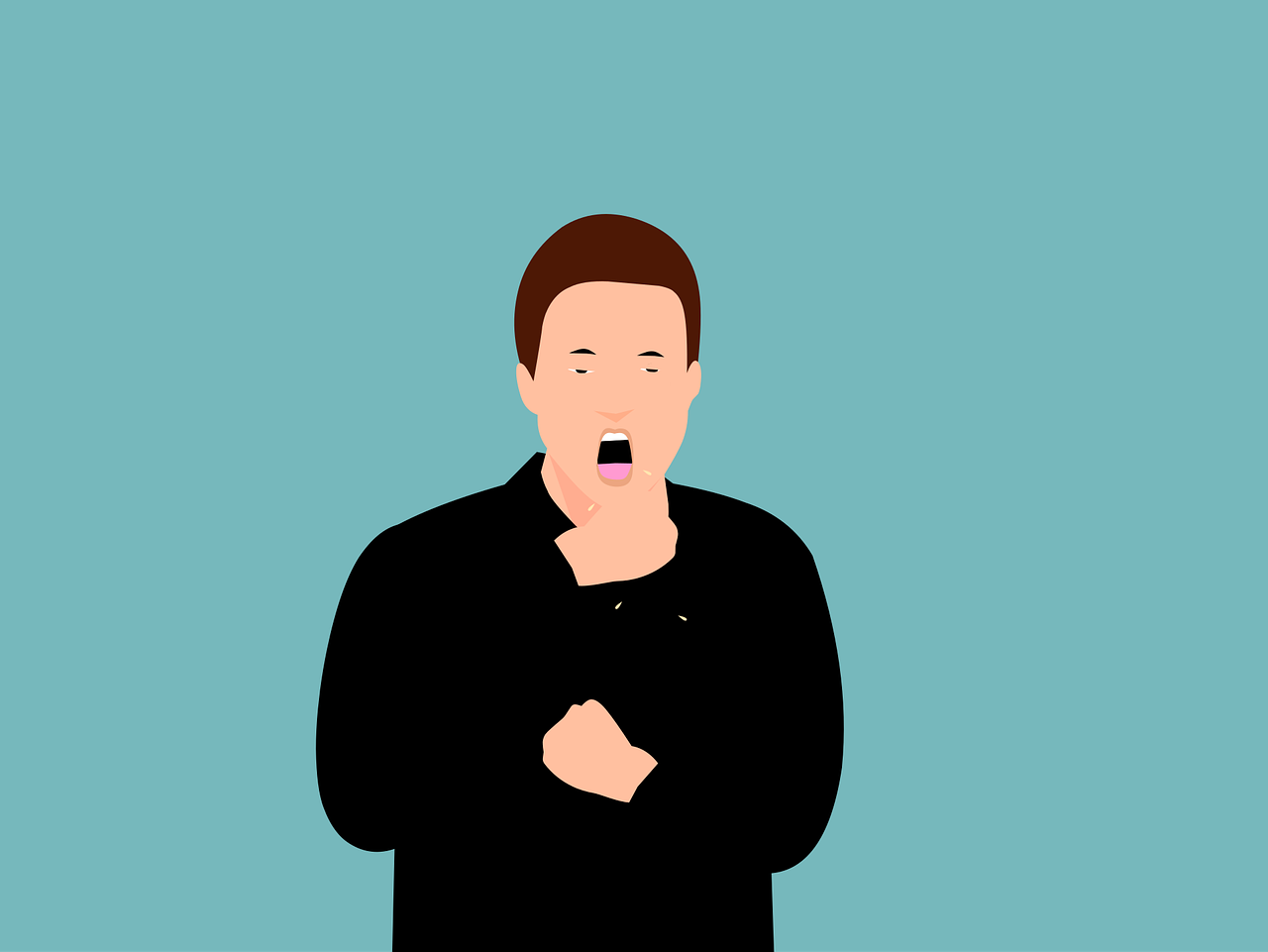 Ruten raises $2 million. Hero image for an article about the company developing a BMI for swallowing disorders, illustrated with a person holding their throat.