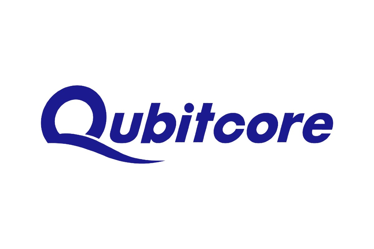 Featured image showing Qubitcore’s logo, indicating the article’s subject.